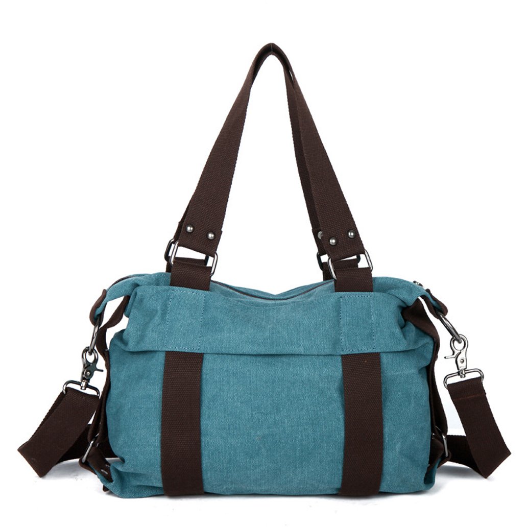 Tibes Casual Canvas Handbags Retro Shoulder Bags Women Vintage Hobos