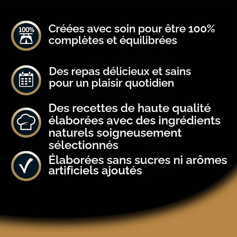 Les Recettes de Campagne Mini Filets en Sauce 8 X 150 g, 4 Variétés en Barquette pour Chiens - Lot de 3