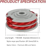 MOECSHSY Strimmer Spool for Flymo Autofeed 1.6mm Replacement 1 Pack view 2
