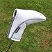 Big Teeth Classic Golf Blade Putter Cover Headcover Mid Mallet Club Protector Magnetic Bar Closure for Scotty Cameron Taylormade Odyssey (White)