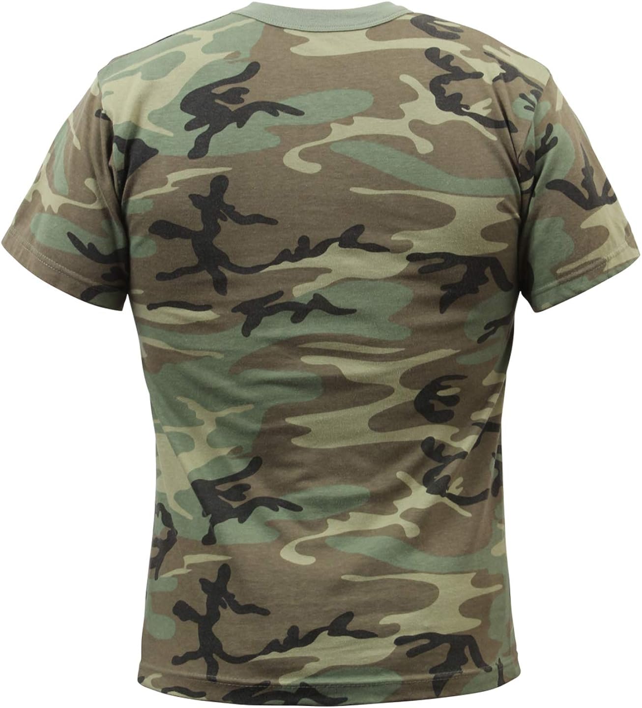 Rothco Kids Vintage T-Shirt - Woodland Camo: Clothing