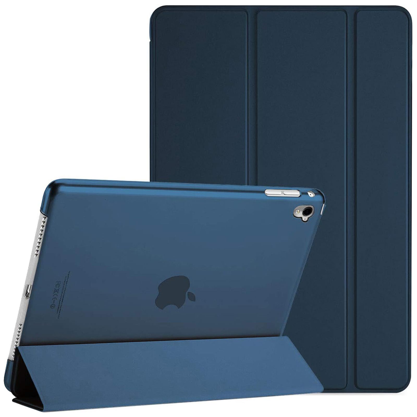 For Apple iPad 9th / 8th / 7th Generation Case Cover (2021/2020/2019) (10.2 Inch) Smart Magnetic Ultra Slim Stand Cover Auto Wake/Sleep For iPad 9 / iPad 8 / iPad 7 (Blue) — image 1