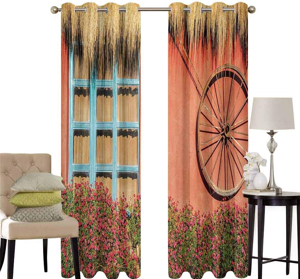hengshu - Cortinas de bambú para Puerta de Patio, para recámara, con
