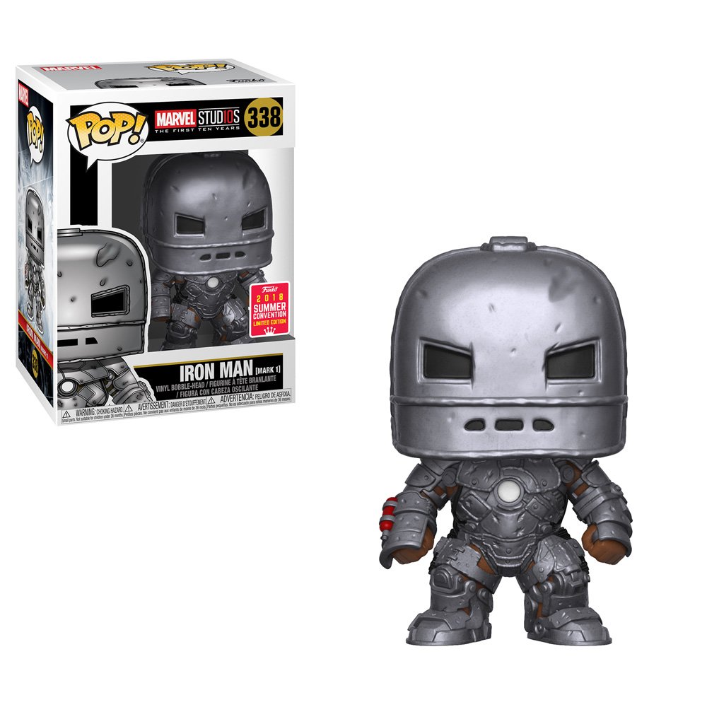 Buy Funko Pop Iron Man Mark I Marvel Studios Summer Exclusive Sdcc Online At Low Prices In India Amazon In