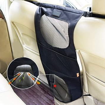 Phoneix Waterproof Durable Adjustable Front Seat Net Pet Barrier for Cars SUV