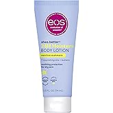 eos Shea Better 24H Moisture Body Lotion, Vanilla Cashmere, 74 ml, Travel Size