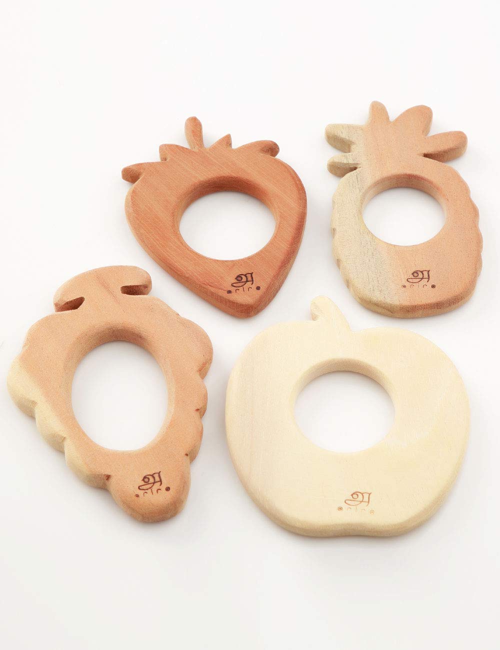 Buy Ariro Neem Wood Fruits Teethers 