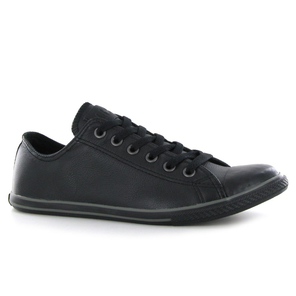black slim converse
