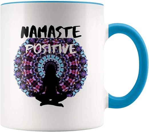 yoga coffee mug