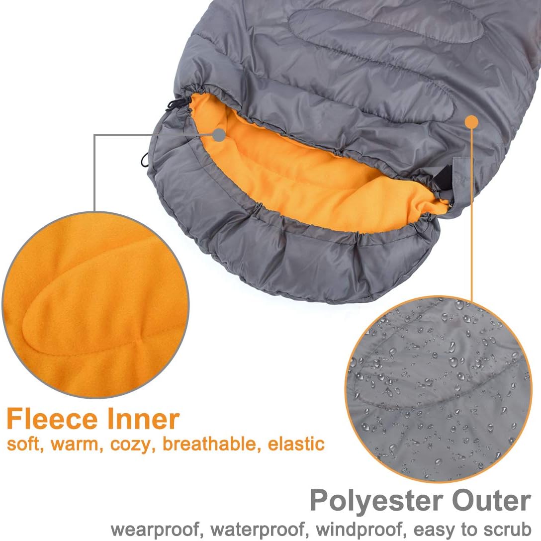 OROOTL Dog Bed Sleeping Bag for Pet Warm Travel Bag Pet Sleeping Bag Backpack Portable Lightweight Dog Travel Bed Mattress Pets Mat for Traveling Camping Hiking Outdoor Indoor - Image 4