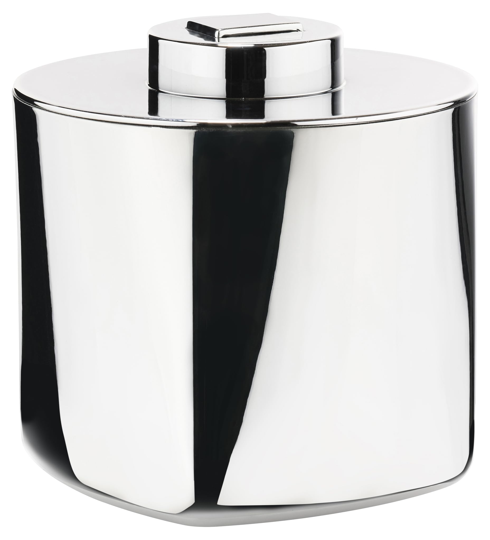 Zone Denmark Rocks Ice Cube Tray with Lid, Stainless Steel Ice Cube Tray with Lid and Tongs 1 Litre