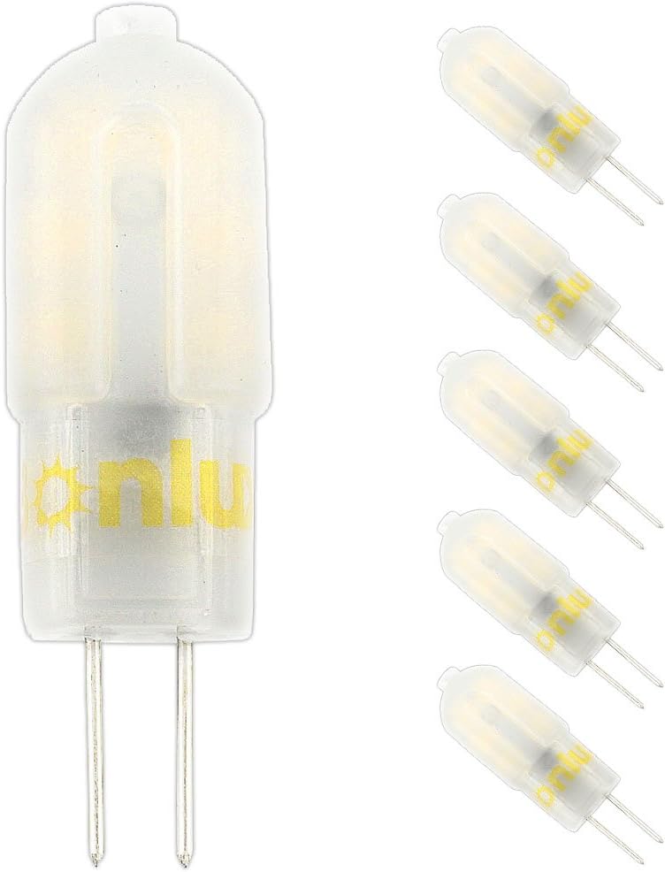 Bonlux LED G4 Bulb T3 JC Type 12 Volt, 3 Watt (20 Watt G4 Halogen