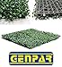GENPAR 12 Piece Artificial Hedge Boxwood, Covers Adds Protection, Privacy Fences, UV Protection, 20