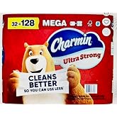 Charmin Ultra Strong Mega Roll Toilet Paper, 32 ct./220 sheets per roll