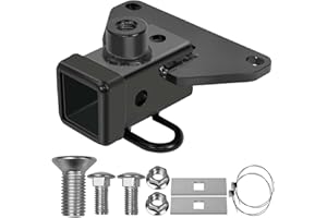 DEEKOOL 13434 Trailer Hitch Receiver, Class 3 Trailer Hitch, 2" Receiver, Compatible with Select Jeep Gladiator JT Pickup Truck(2020-2023), Trailer Hitch Kit can Accept a Ball Mount, Cargo Carrier, Bike Rack