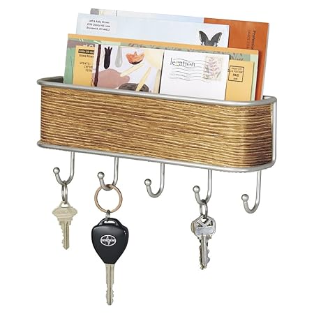 Mdesign Mail Holder And Key Rack Wall Mounted Mail Organiser