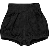 LOOLY Unisex Baby Girls Boys Cotton Linen Blend Bloomer Shorts