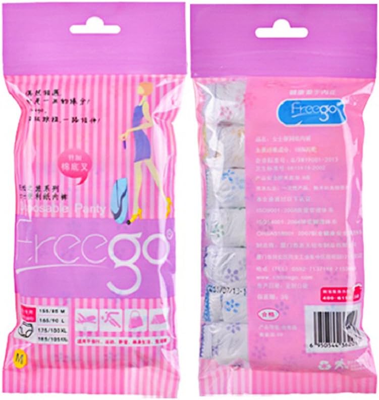 FATTERYU 7Pcs Cotton Pregnant Disposable Underwear Panties Briefs Prenatal Postpartum Underpants XL
