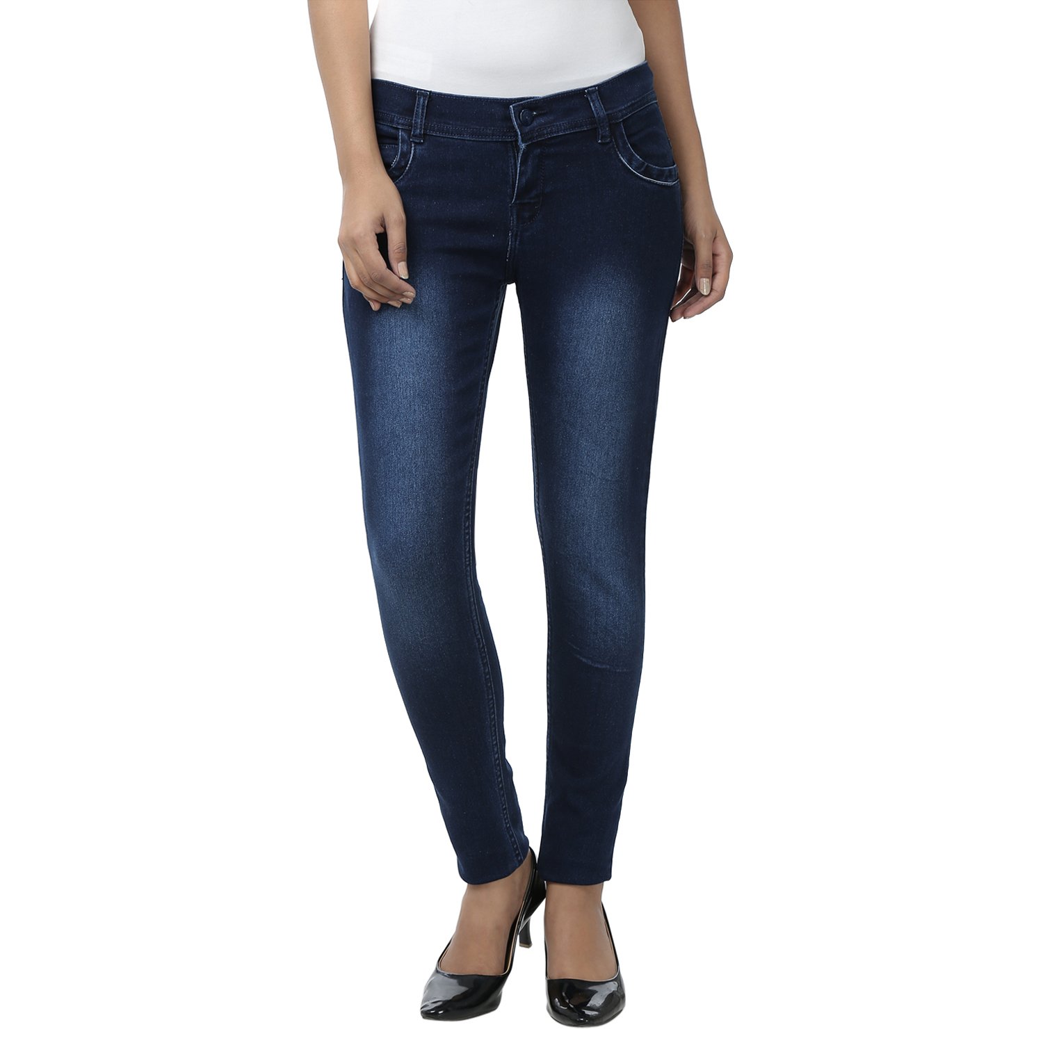 100 cotton jeans women's uk