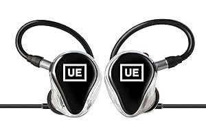 ULTIMATE EARS PROFESSIONAL UE 150 Universal in-Ear Monitors, Single Driver Stage Monitors with Neutral Sound for Musicians, Vocalists & Audio Engineers, 1 Pair