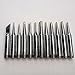 Baitaihem 12pcs Solder Soldering Iron Tip for Hakko Station 900M 933 907 936 937 969