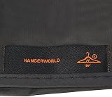 Hangerworld 6 ft Single Waterproof Nylon Garment Rail Cover Double Zip Black view 4