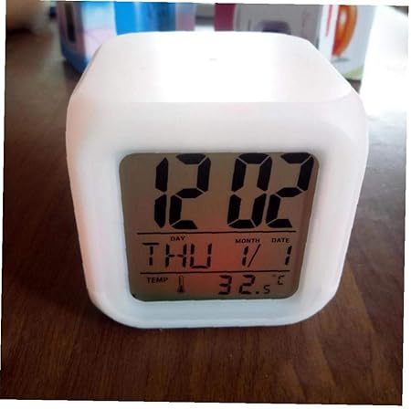 how to change time on led watch