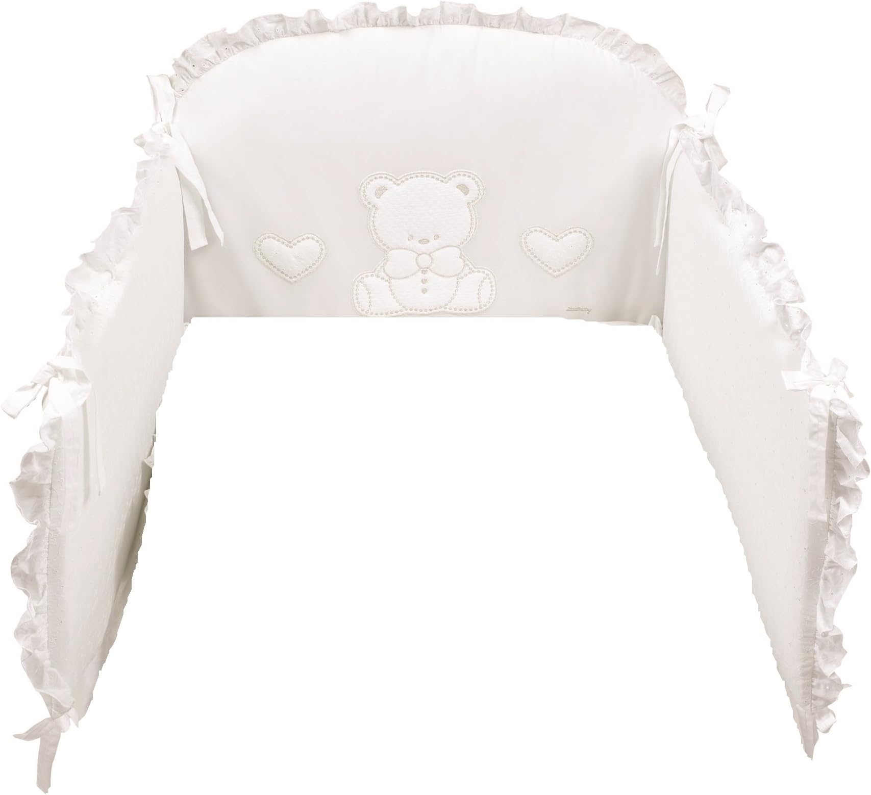 Italbaby Amore Bumpers, White, Multi-Color, One Size