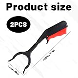 Qianeffort 2Pcs 30cm Litter Pickers Grabber Stick Multifunctional view 2