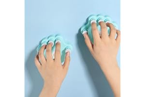 Moreup Piano Finger Trainers, Hand Grip Exerciser Ergonomic Training Finger Pressing Posture Correction Tool for Guitar Piano Trigger Finger Training Arthritis Therapy and Grip 2PCS/Set