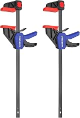 WORKPRO 305 mm Ratchet Bar Clamp Set 440 mm Spreader Quick Release