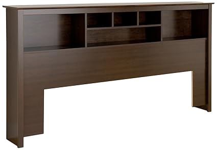 Amazon.  Prepac King Storage Headboard, Espresso   King Size 