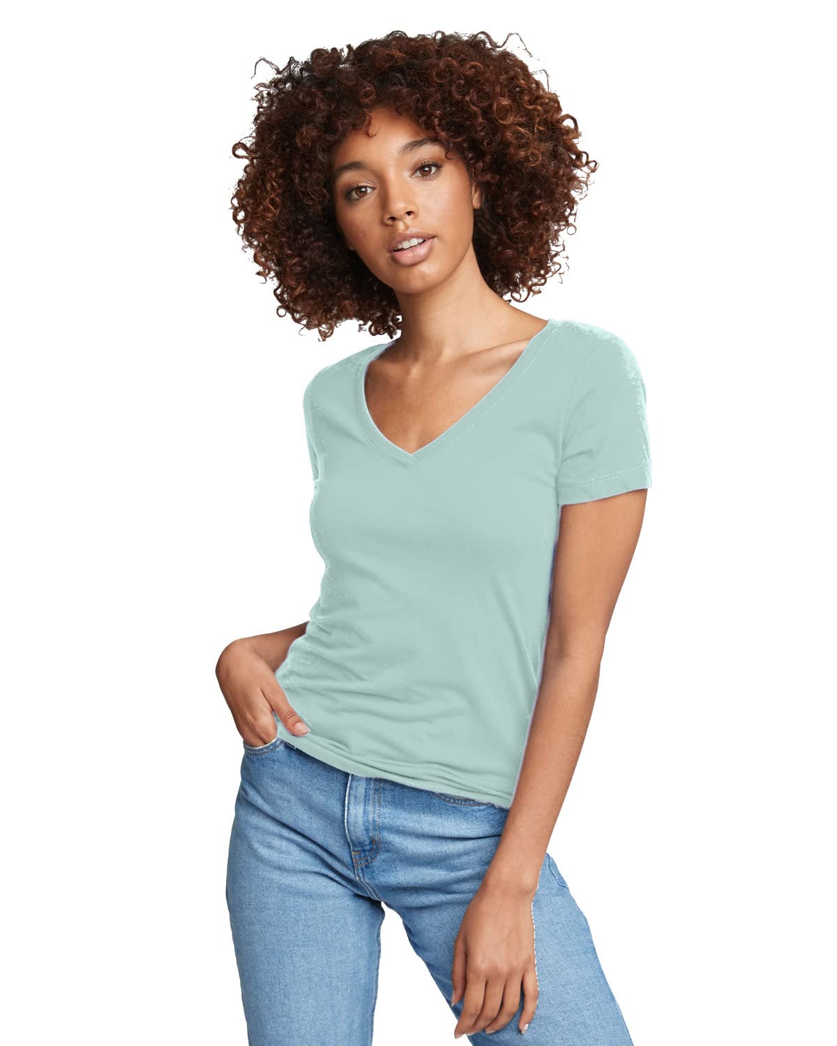 Next Level Ladies' Ideal V M MINT