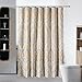 Sfoothome 72x 78 Fabric Shower Curtain Waterproof and Mildew Free Bath Curtains Heavy Weight, European Style