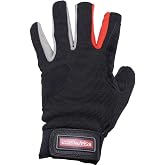 EDELWEISS Sensor 3 Finger Glove (Red/Black - XL) | Outdoor Activities