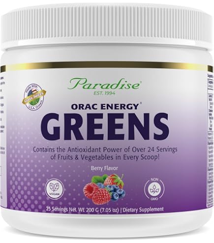 Amazon.com: Paradise Herbs ORAC Energy Greens, Apple Superfood