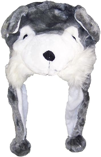 animal winter hats for adults