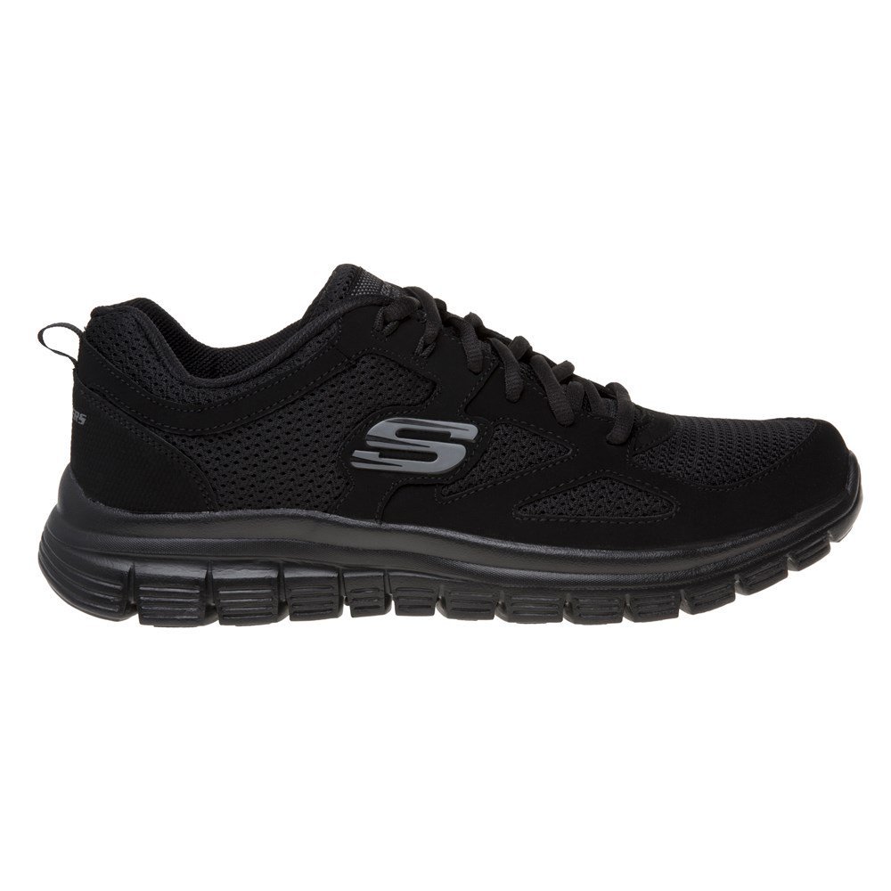 Skechers Burns- Agoura Herren Turnschuhe, Black, 42 EU