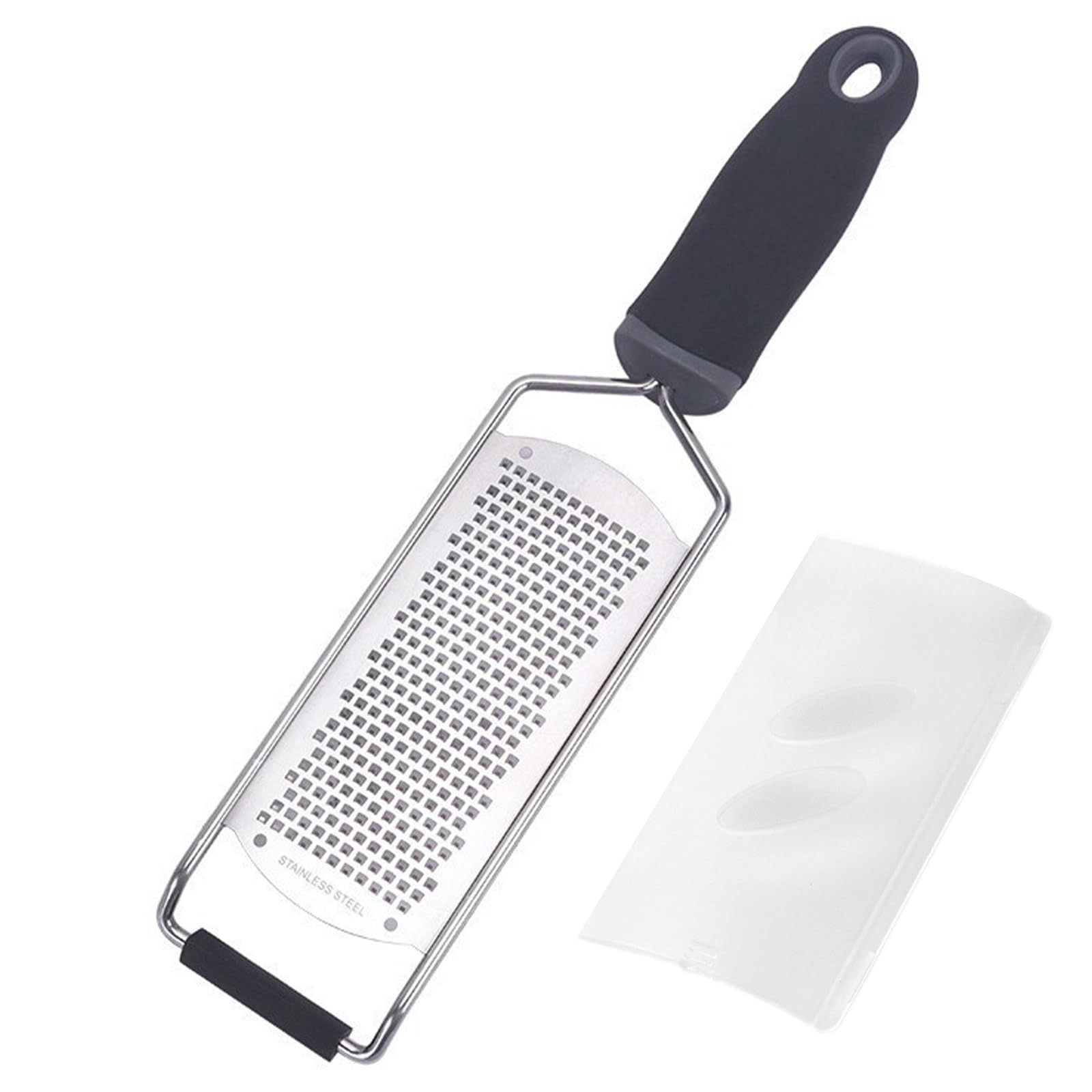 Cheese Grater/Lemon Zester for Kitchen, Vegetable Slicer for Parmesan Cheese Lemon, Garlic, Nutmeg, Chocolate, Fruits, Ginger - Cheese Shredder & Stainless Steel Grater.Dishwasher Safe.