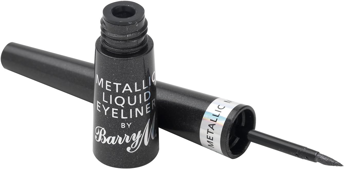 Barry M Cosmetics Metallic Liquid Eyeliner Black