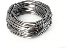 NIUWEIDE Bullet Weights Solid Core Lead Wire,Pure 99.94%,2.2-Pound Roll（diameter3.5mm） Used as Fuse, for Fishing counterweight and for Winding in Bonsai