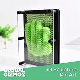 Global Gizmos Glow in the Dark Pin Art Impression Toy 18x13 cm view 7