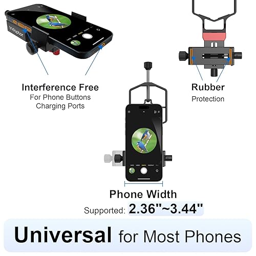 tridaptor Universal Digiscoping Adapter High-Precision Phone