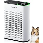 Air Purifier for Home Large Living Rooms & Open Spaces, HEPA Filter, Quiet Sleep Mode Removes Dust, Smoke & Pet Dander
