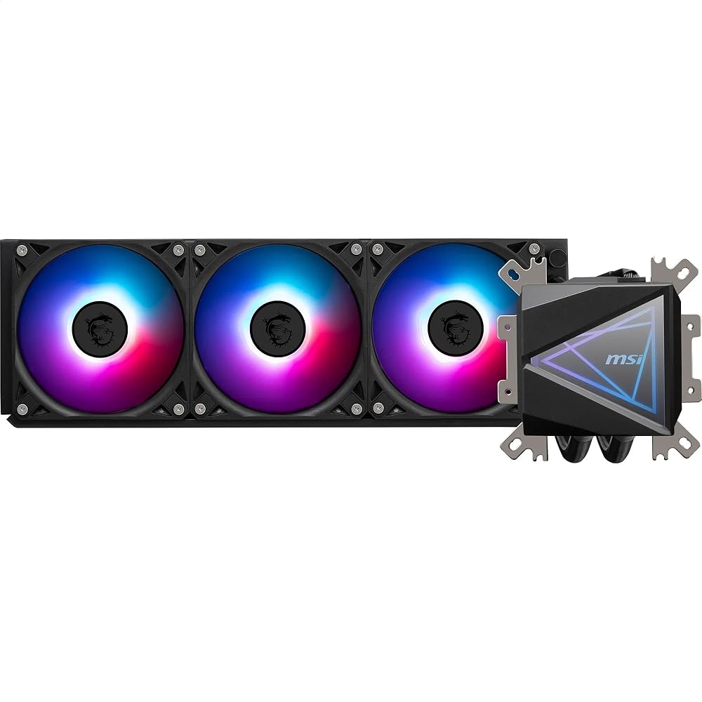 MSI MAG I360 AIO CPU Cooler ARGB Dual-Chamber Pump