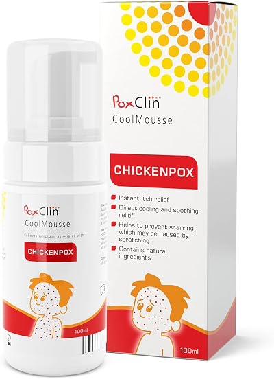 PoxClin CoolMousse Chickenpox Treatment for Children 100 ml