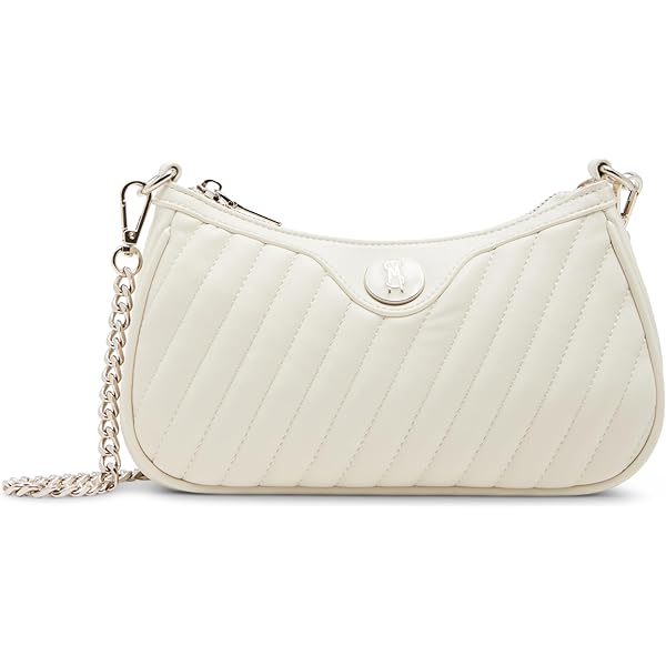 Steve Madden Lohan Crescent Shoulder Bag, Black: Handbags