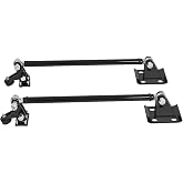 BALOCEO Traction Tie Bar Compatible with 1999-2018 Silverado | Compatible with 1999-2018 Chevy Silverado GMC Sierra Axle Flipped Truck Traction Bars (; Black)