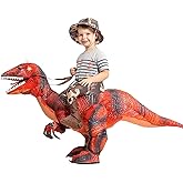 GOOSH Inflatable Dinosaur Costume for Kids Halloween Costumes Boys Girls Funny Blow up Costume for Halloween Party Cosplay