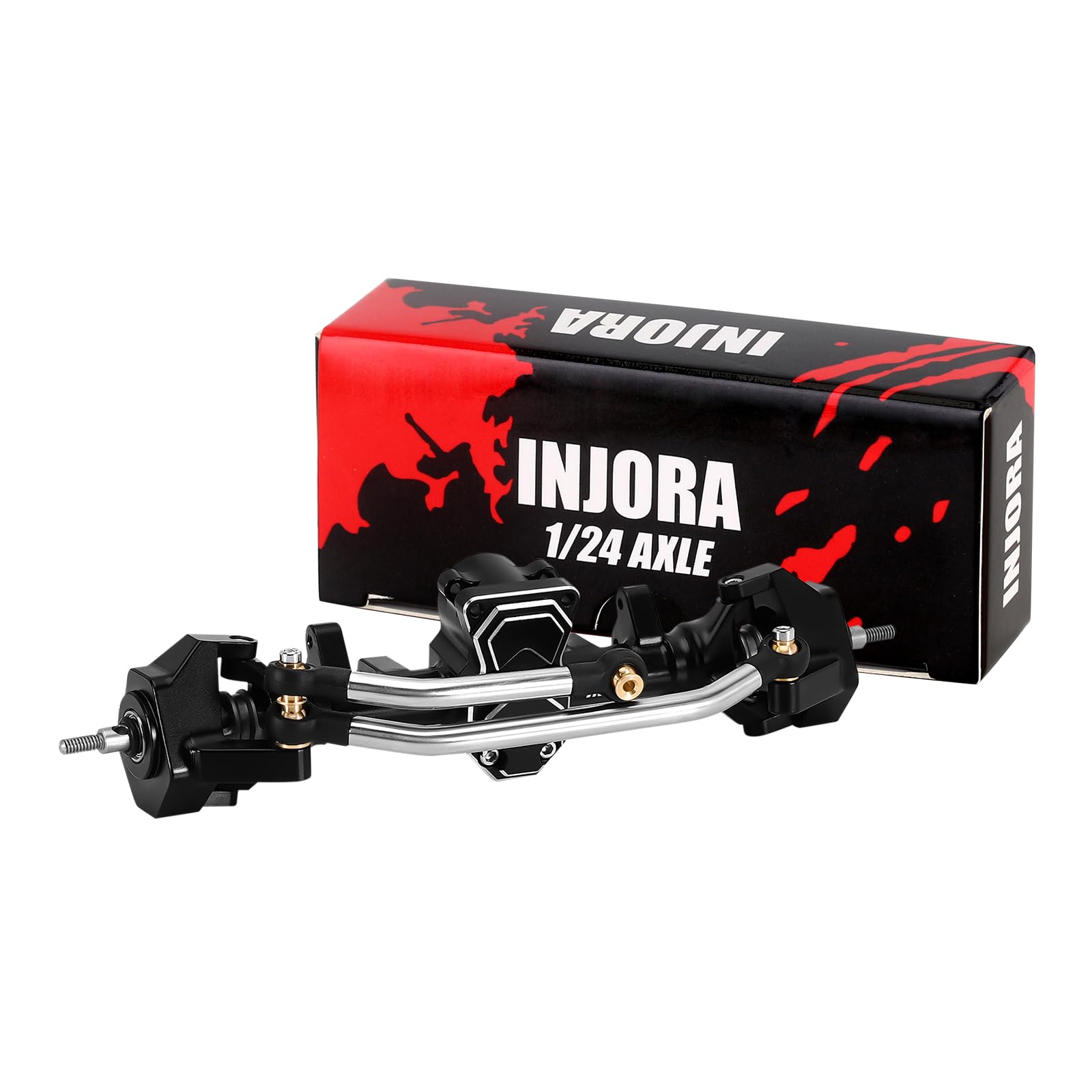 INJORA 40g ProSteer Double Joint Front Axle for